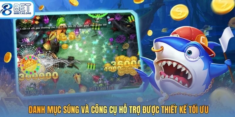 Danh mục súng và công cụ hỗ trợ được thiết kế tối ưu